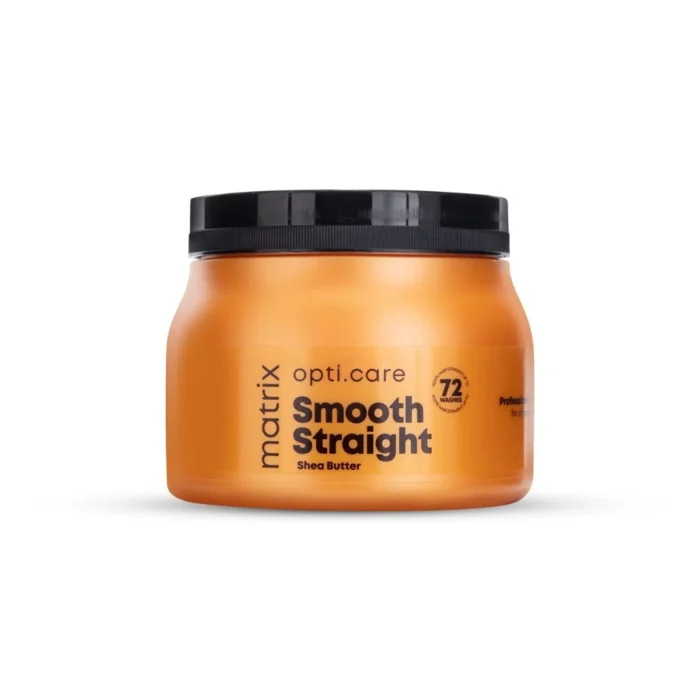 Matrix Opti Care Smooth Straight Hair Masque with Shea Butter 490g - Image 1