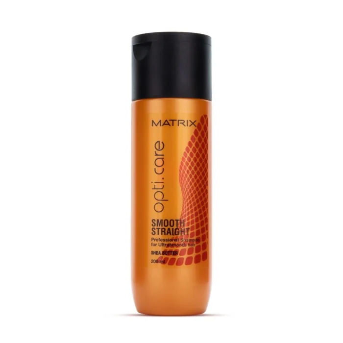Matrix Optic Care Smooth Straight Shea Butter Shampoo 200ml - Image 1