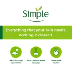 Simple Kind To Skin Moisturising Facial Wash 150ml - Image 5