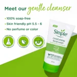 Simple Kind To Skin Moisturising Facial Wash 150ml - Image 3