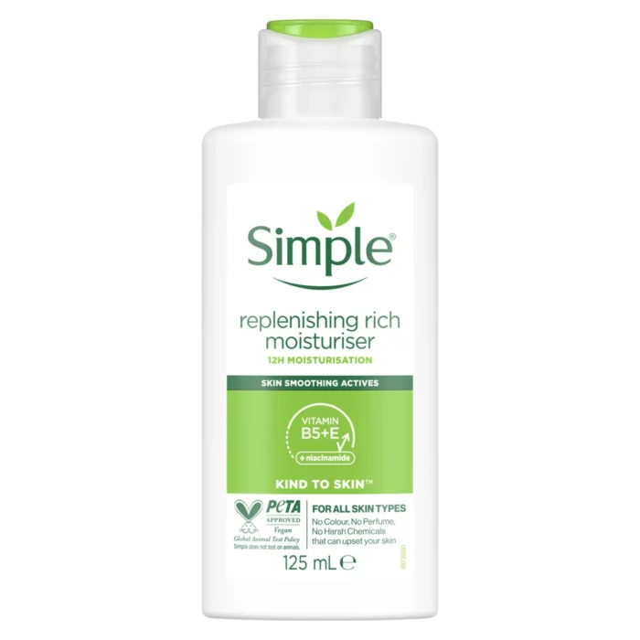 Simple Kind To Skin Replenishing Rich Moisturiser 125ml - Image 1