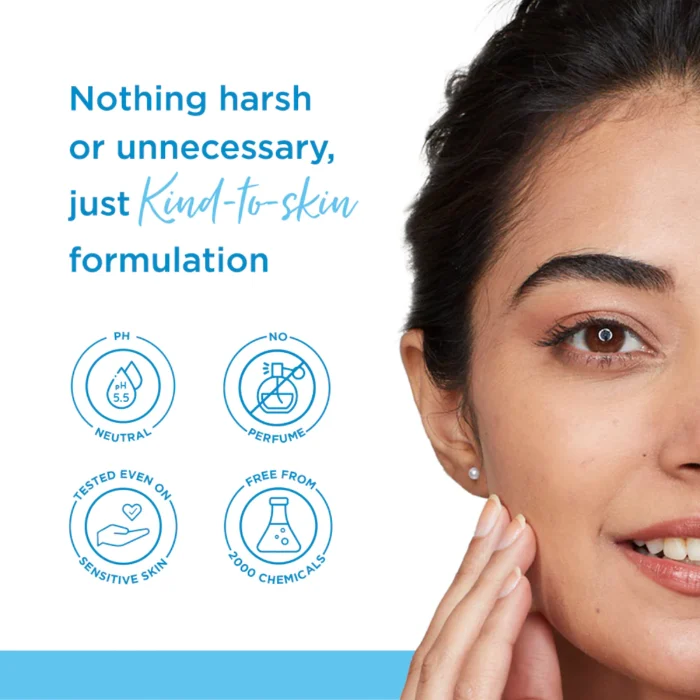 Simple Water Boost Micellar Gel Face Wash For Dry & Sensitive Skin 150ml - Image 2