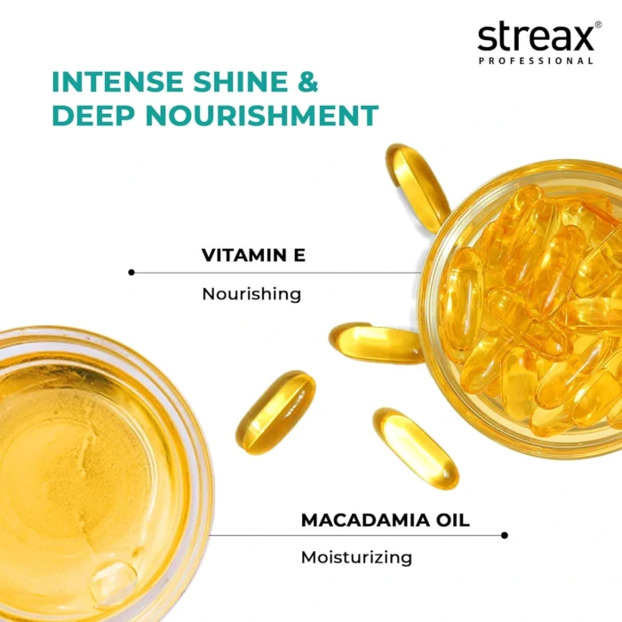 Streax Professional Vitariche Gloss Hair Serum 115ml - Image 5
