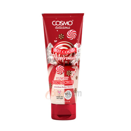 Cosmo Delicious Hot Cocoa Peppermint Body Scrub 275ml