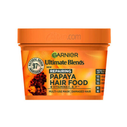 Garnier-Ultimate-Blends-Repairing-Papaya-Hair-Food-Vitamin-CEF-Multi-Use-Mask-400ml