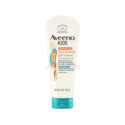 Aveeno Kids Sensitive Skin Face & Body Gel Cream 227ml