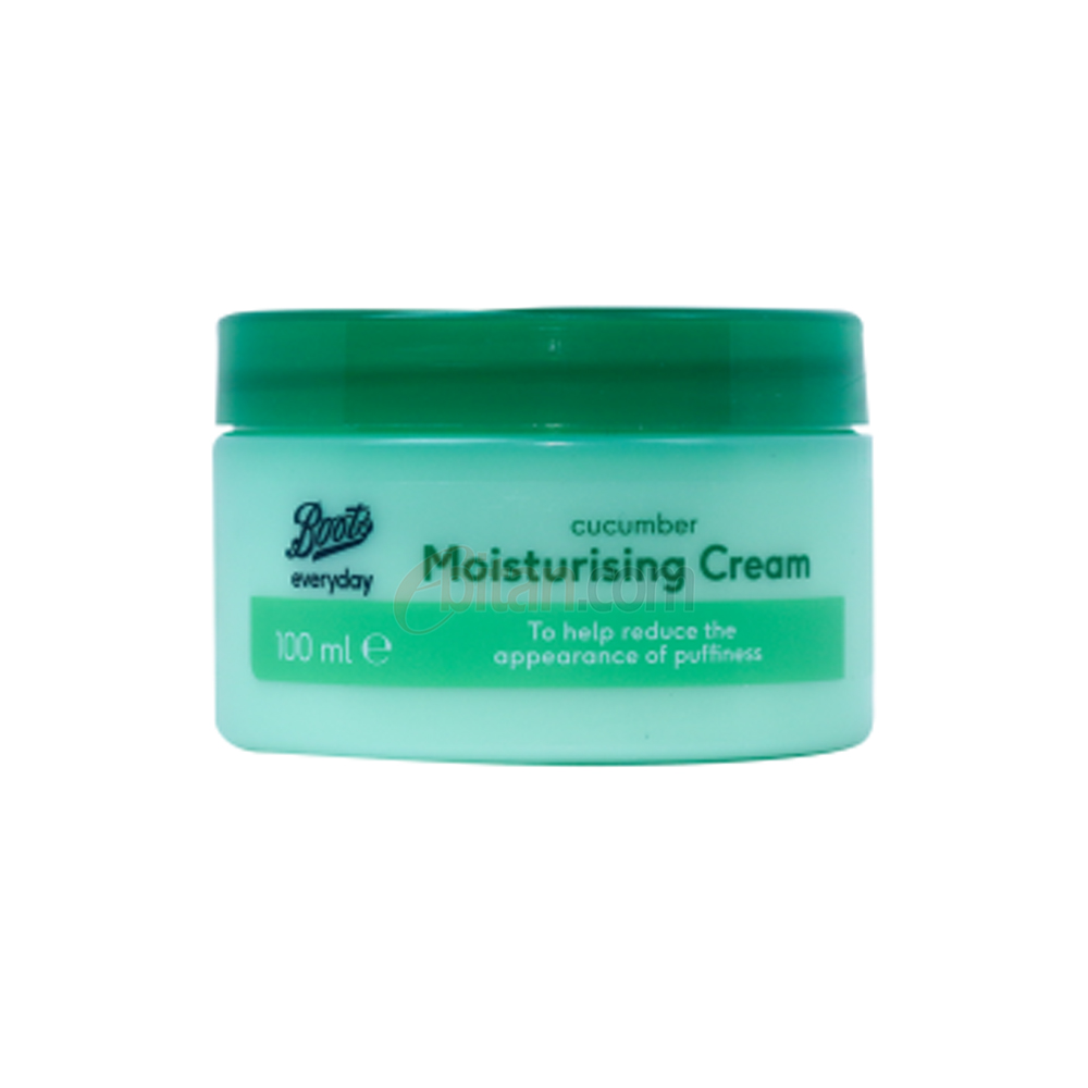 Boots Everyday Cucumber Moisturising Cream 100ml Boots Everyday Cucumber Moisturising Cream 100ml