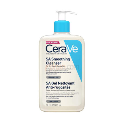 Cerave SA Smoothing Cleanser for Dry Rough and Bumpy Skin 236ml