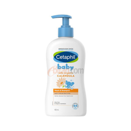 Cetaphil Baby Calendula Wash & Shampoo 400ml