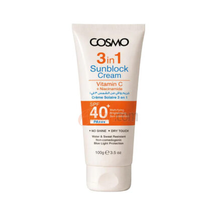 Cosmo 3 in 1 Sunblock Cream SPF 40+ 100g