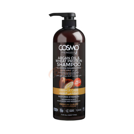 Cosmo Argan Oil and Wheat Protein Shampoo 480ml