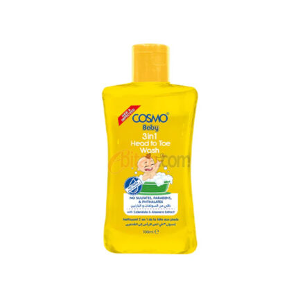 Cosmo Baby 3 In 1 Head To Toe Wash 100ml