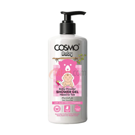 Cosmo Baby Powder Head To Toe Shower Gel 500ml