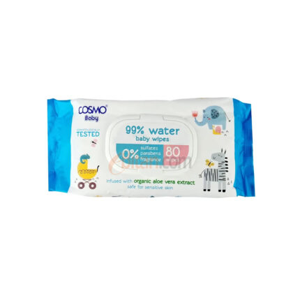 Cosmo Baby Wipes - 80Pcs