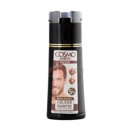 Cosmo Beard Colour Shampoo Dark Brown Men 180ml