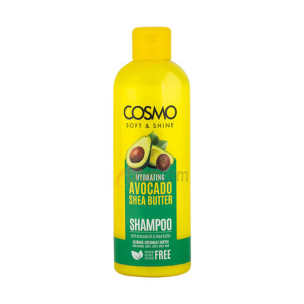 Cosmo Soft & Shine Avocado & Shea Butter Hydrating Shampoo 480ml