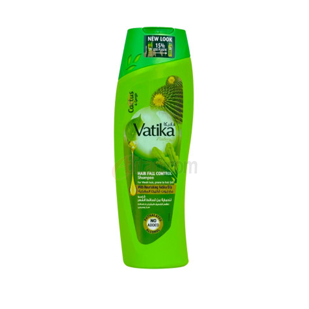Dabur Vatika Naturals Cactus & Gergir Hair Fall Control Shampoo 400ml Dabur Vatika Naturals Cactus & Gergir Hair Fall Control Shampoo 400ml
