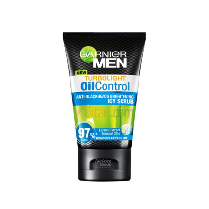 Garnier Men Oil Control Anti-Black Heads Brightening Icy Scrub 100ml