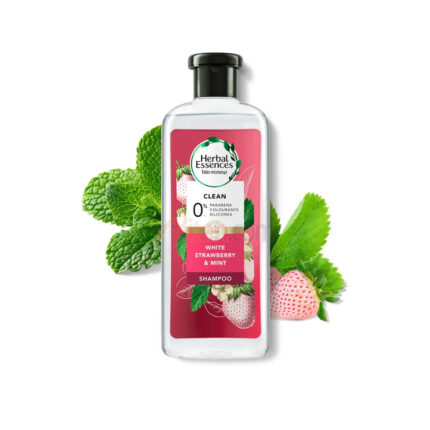 Herbal Essences Clean White Strawberry & Mint Shampoo 400ml