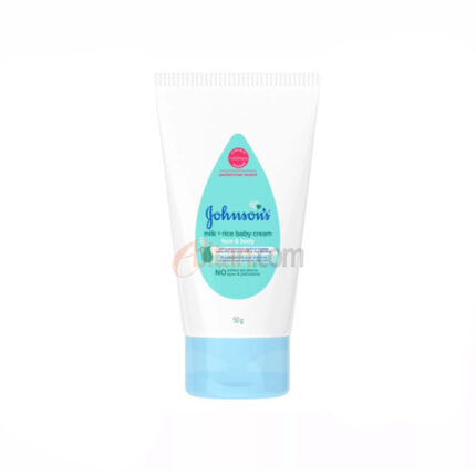 Johnsons Face & Body Milk + Rice Baby Cream 50g