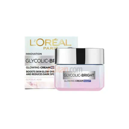 Loreal Paris Glycolic Bright Glowing Night Cream - 50ml