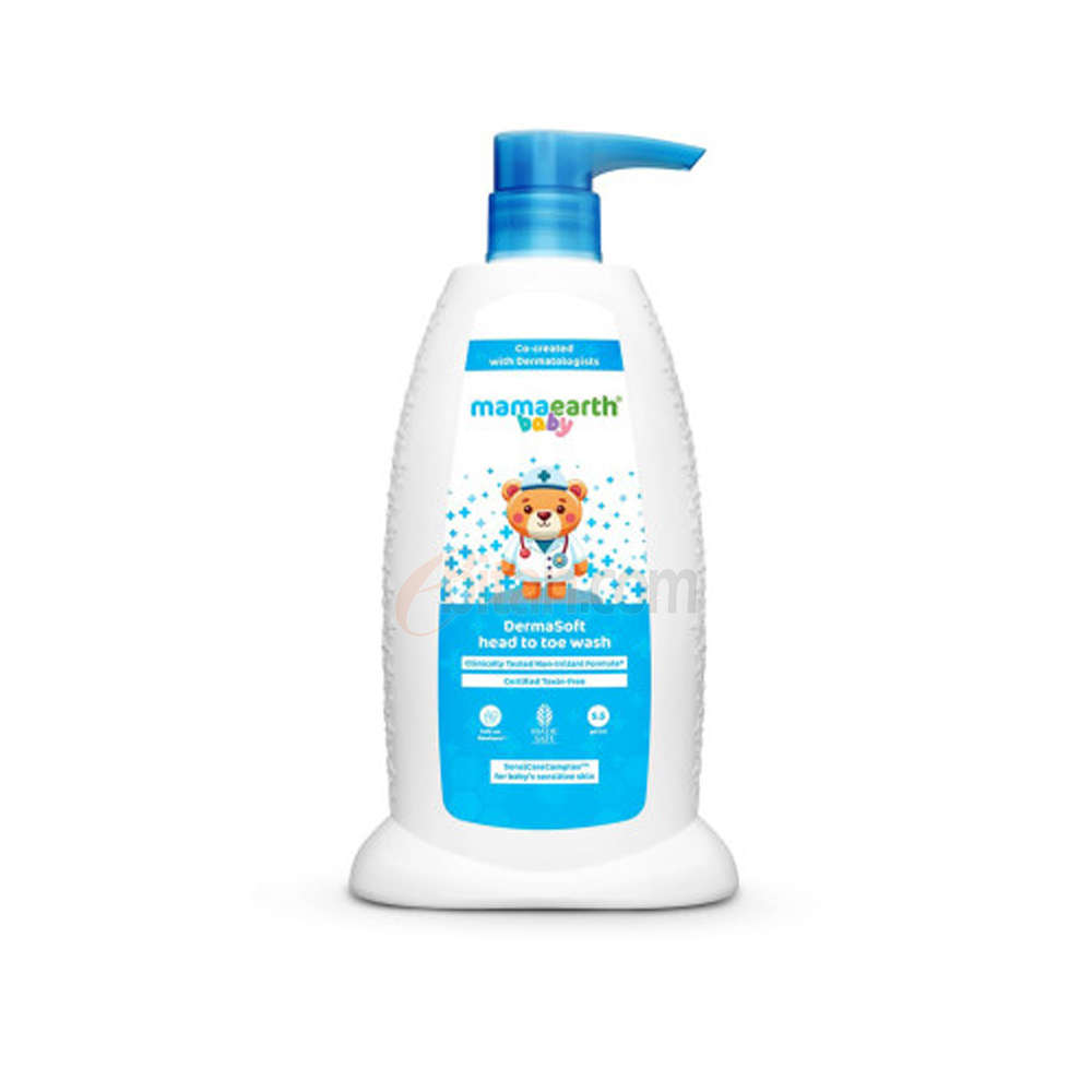 Mamaearth Baby DermaSoft Head To Toe Wash 250ml Mamaearth Baby DermaSoft Head To Toe Wash 250ml