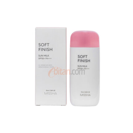 Missha - All Around Safe Block Soft Finish Sun Milk SPF50+ PA+++ - 70 ML