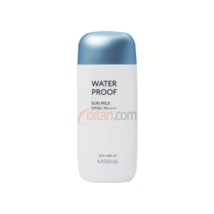 Missha All Around Safe Block Waterproof Sunscreen Milk SPF50+ Pa+++ - 70ml
