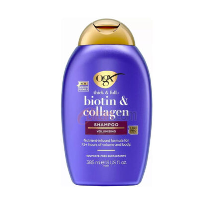 OGX Biotin & Collagen Volumising Shampoo For Thick & Full Hair 385 ml