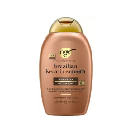 OGX Brazilian Keratin Smooth Shampoo 385ml