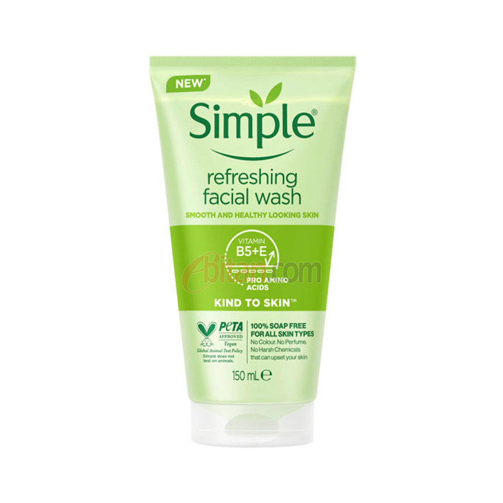 Simple Refreshing Facial Wash Gel 150ml Simple Refreshing Facial Wash Gel 150ml