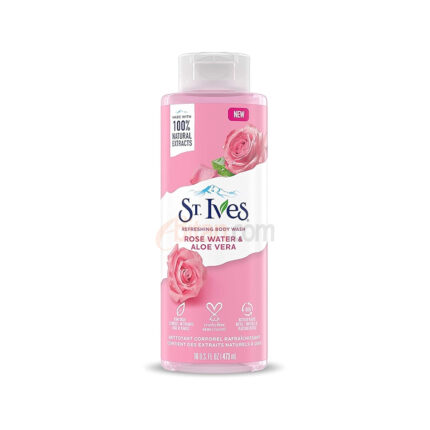 St. Ives Rose Water & Aloe Vera Refreshing Body Wash 700ml