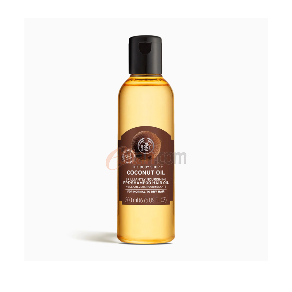 The Body Shop Coconut Oil Brilliantly Nourishing Pre-Shampoo Hair Oil 200ml The Body Shop Coconut Oil Brilliantly Nourishing Pre-Shampoo Hair Oil 200ml
