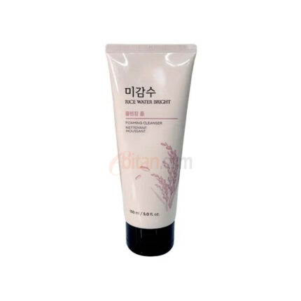 The Face Shop Rice Water Bright Foaming Cleanser Nettoyant Moussant 150 ml