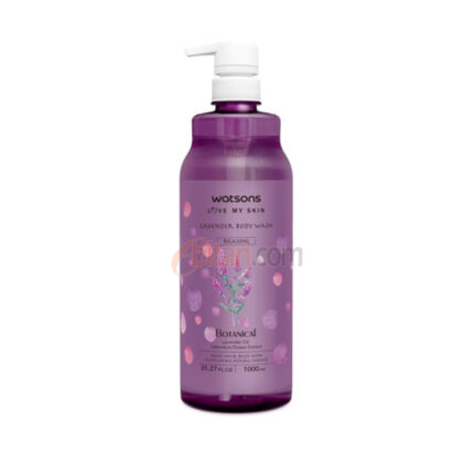 Watson Love My Skin Relaxing Body Wash Lavender 1000ml
