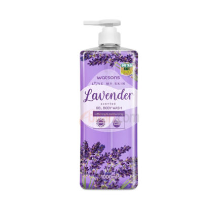Watsons Lavender Scented Gel Body Wash 1000ml