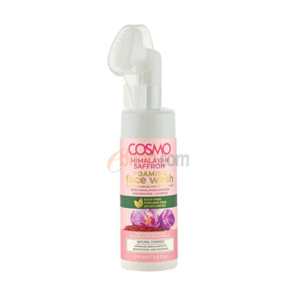 cosmo Himalayan Saffron Foaming Face Wash 175ml