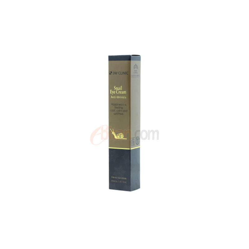3W Clinic Anti-Wrinkle Snail Eye Cream 40ml