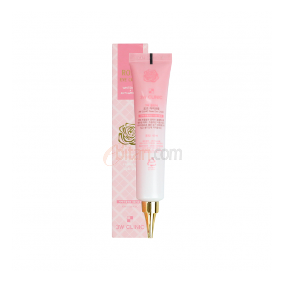 3W Clinic Whitening Anti-Wrinkle Rose Eye Cream 40ml 3W Clinic Whitening Anti-Wrinkle Rose Eye Cream 40ml