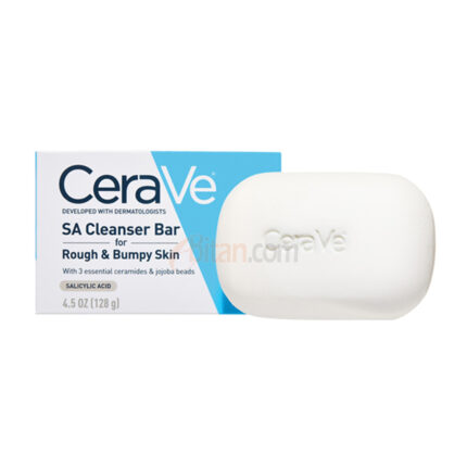 CeraVe SA Body Exfoliating Cleanser Bar for Rough & Bumpy Skin 4.5oz 128g
