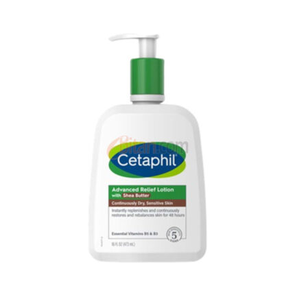 Cetaphil Advanced Relief Body Lotion with Shea Butter for Dry, Sensitive Skin - 473 ml