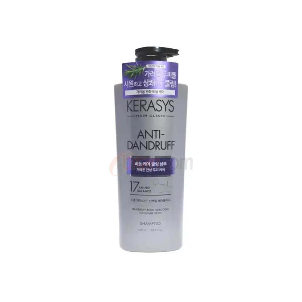 Kerasys Scalp Cooling Anti-Dandruff Protein Shampoo 600 ml Kerasys Scalp Cooling Anti-Dandruff Protein Shampoo 600 ml