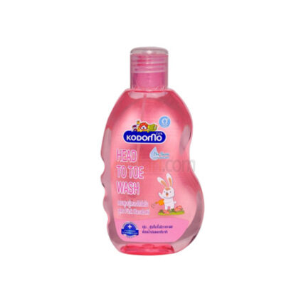 Kodomo Pink Hanabaki Head To Toe Wash 200ml