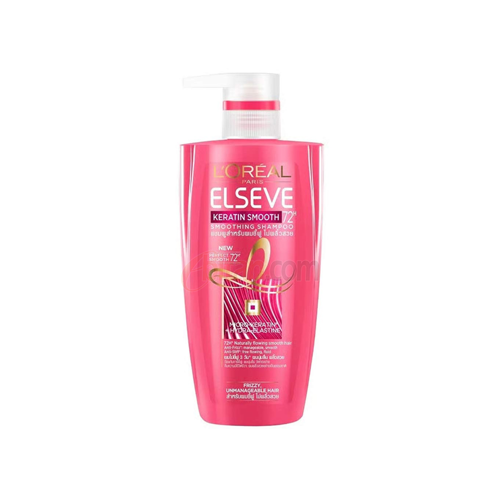 L'oreal Paris Elseve Keratin Smooth Shampoo 410ml L'oreal Paris Elseve Keratin Smooth Shampoo 410ml