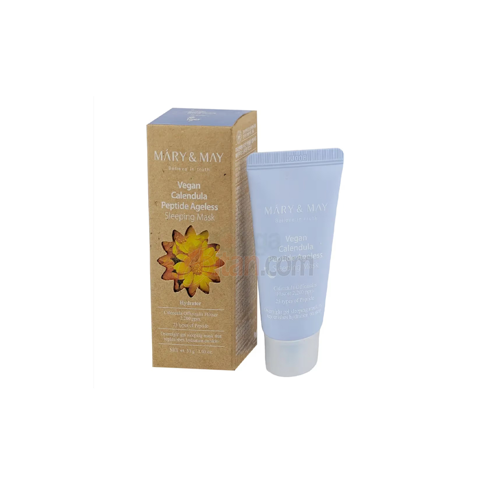 Mary & May Vegan Calendula Peptide Ageless Sleeping Mask 30g Mary & May Vegan Calendula Peptide Ageless Sleeping Mask 30g