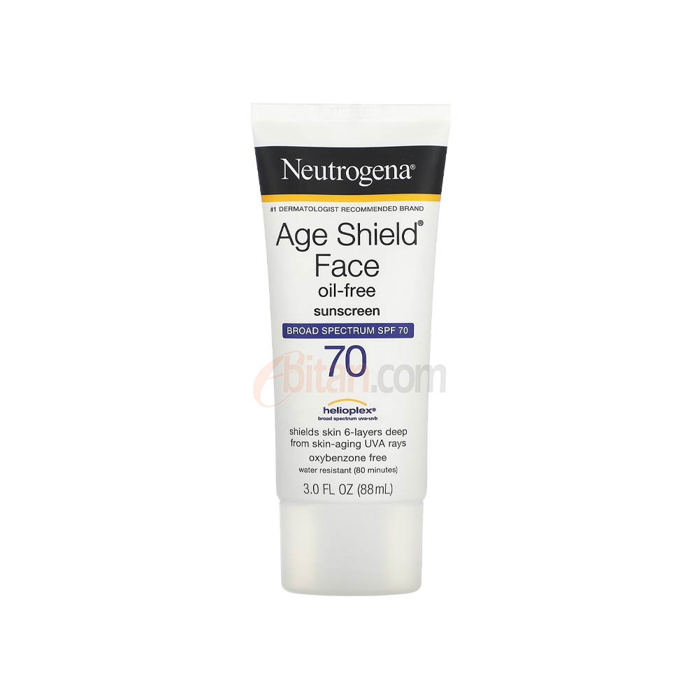 Neutrogena Age Shield Oil-Free Face Sunscreen SPF 70 - 88 ml Neutrogena Age Shield Oil-Free Face Sunscreen SPF 70 - 88 ml