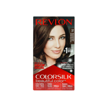 Revlon Colorsilk Beautiful Hair Color - 37 Dark Golden Brown