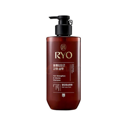 Ryo Hair Strengthen & Volume Floral Woody Powdery Scent Shampoo 480ml