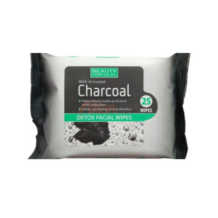 Beauty Formula Charcoal Wipes 25 Pcs