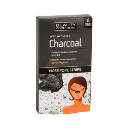 Beauty Formulas Activated Charcoal Nose Pore Strips - 6 Strips